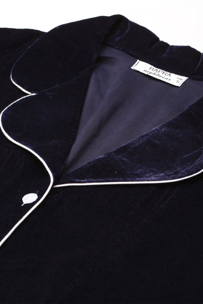 Load image into Gallery viewer, NAVY BLUE VELVET