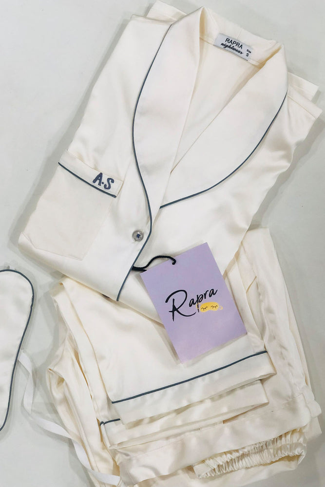 Load image into Gallery viewer, WHITE SATIN SET MINI