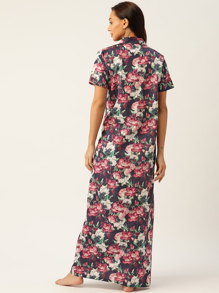 Load image into Gallery viewer, VINTAGE FLORAL GOWN