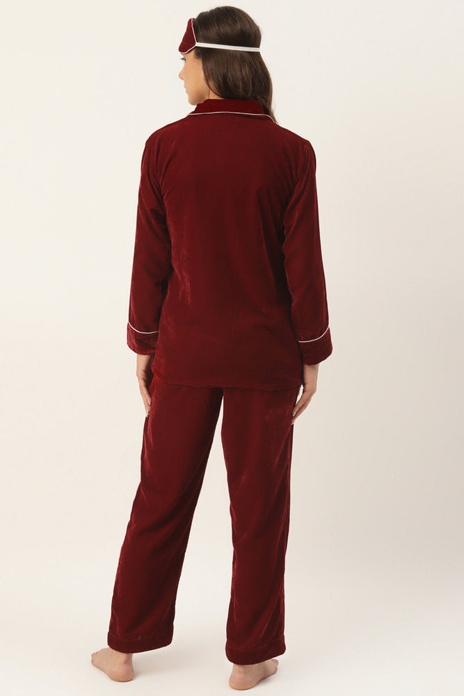 Load image into Gallery viewer, MAROON VELVET