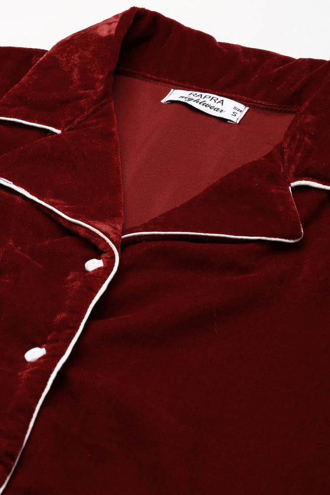 Load image into Gallery viewer, MAROON VELVET