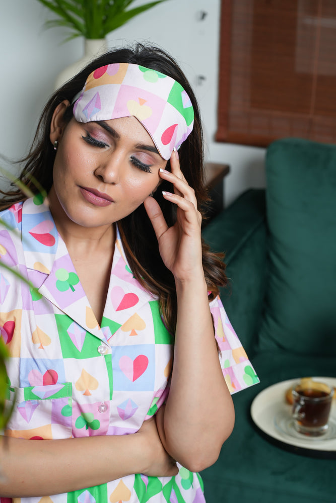 Load image into Gallery viewer, SPADE - TWINNING PAJAMA SET