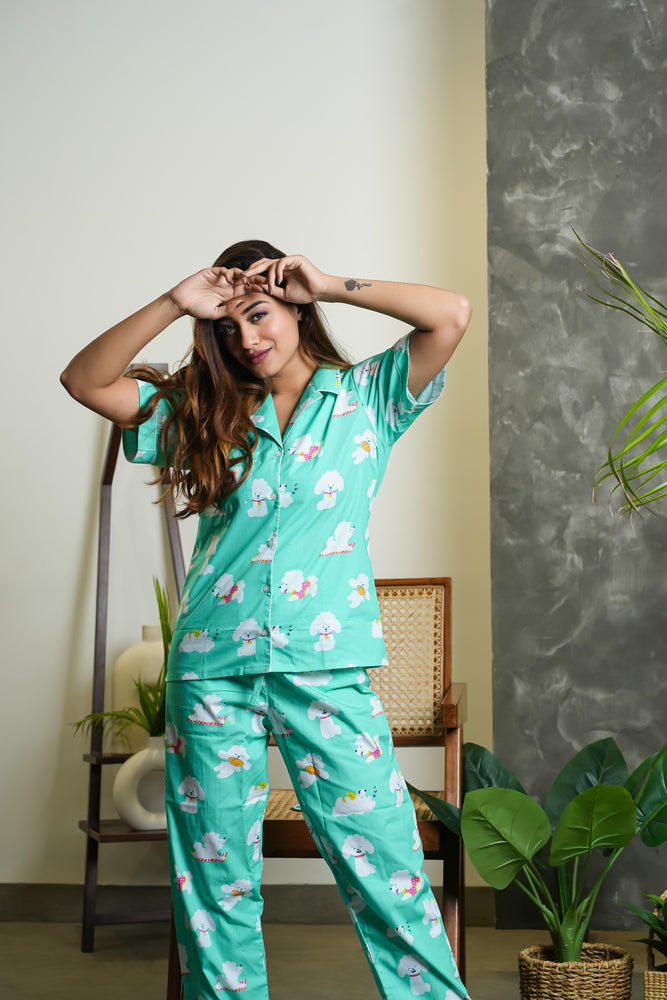 Load image into Gallery viewer, SHOW DOG - TWINNING PAJAMA SET