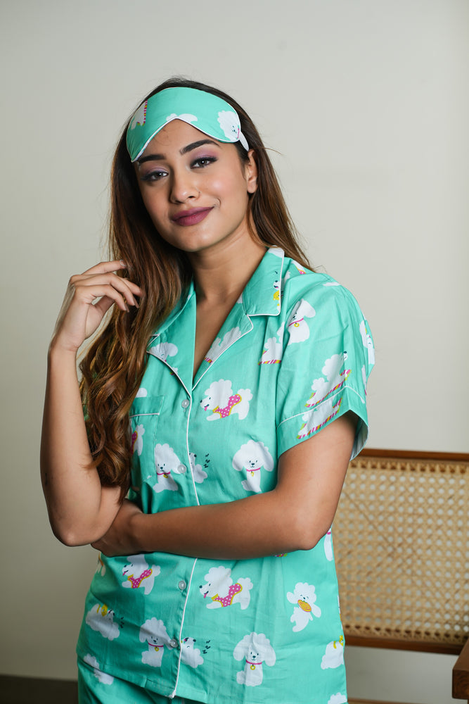 Load image into Gallery viewer, SHOW DOG - TWINNING PAJAMA SET