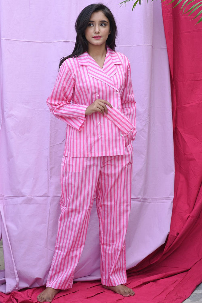 Load image into Gallery viewer, STRAWBERRY NUGGET - TWINNING PAJAMA SET