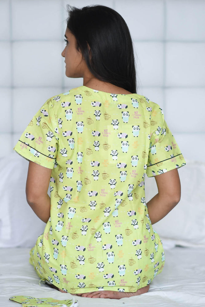 Load image into Gallery viewer, NOT A MORNING PANDA