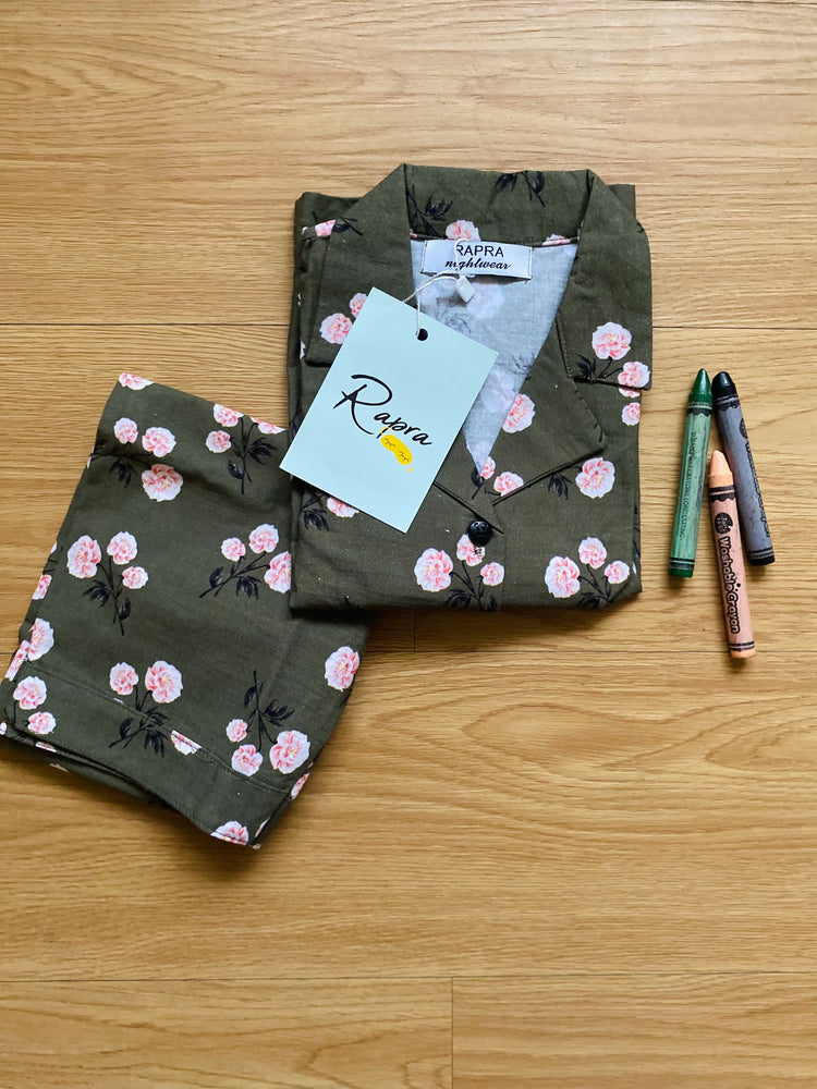 Load image into Gallery viewer, OLIVE FLORAL MINI