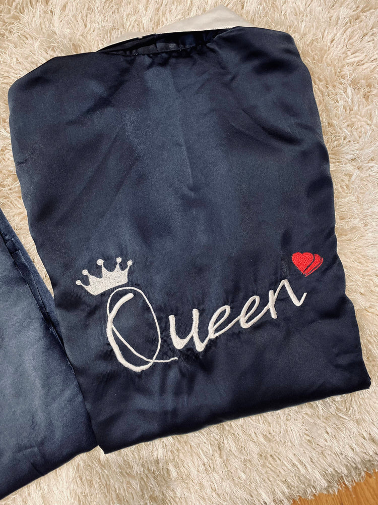 Load image into Gallery viewer, Luxe Satin Robes: Couples Set