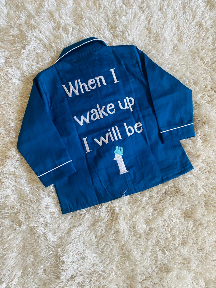 Load image into Gallery viewer, HOW OLD ARE YOU? - TWINNING PAJAMA SET