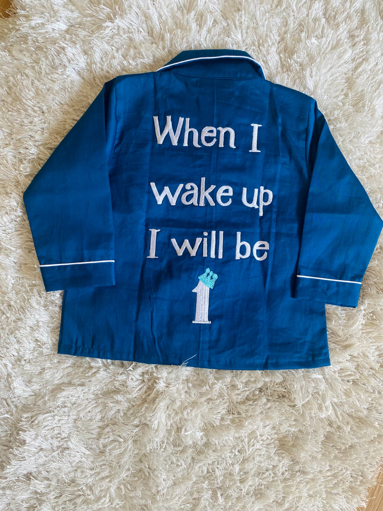 Load image into Gallery viewer, HOW OLD ARE YOU? - TWINNING PAJAMA SET