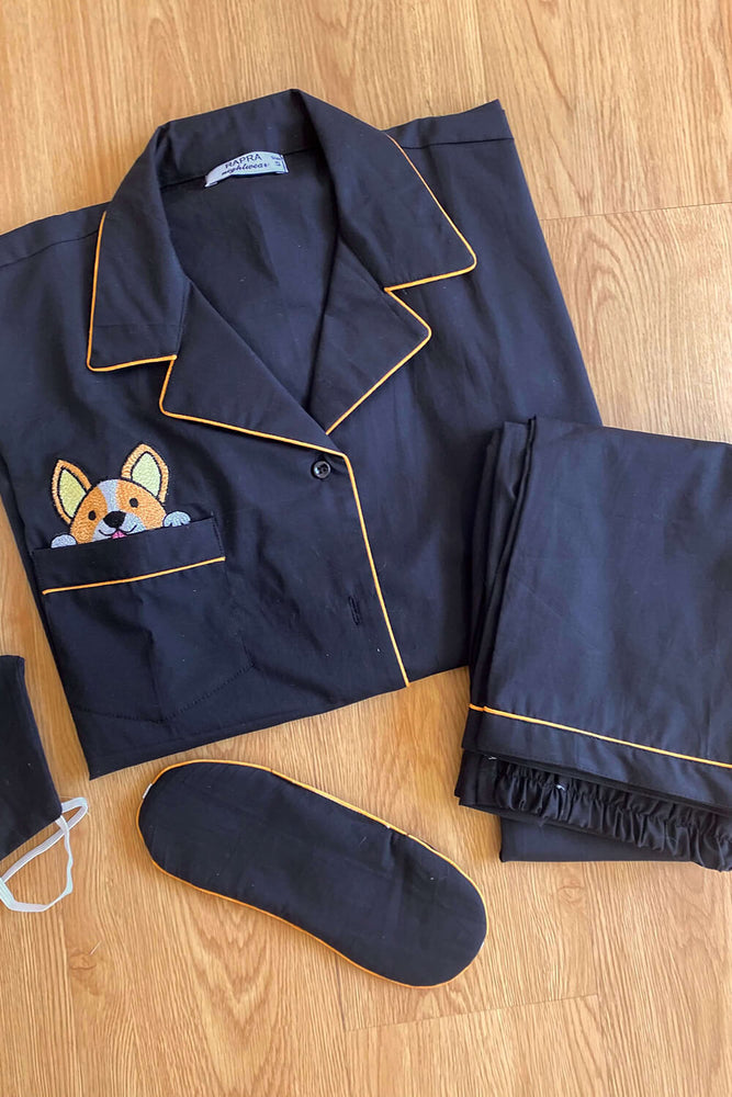 Load image into Gallery viewer, PEEK-A-BOO - TWINNING PAJAMA SET