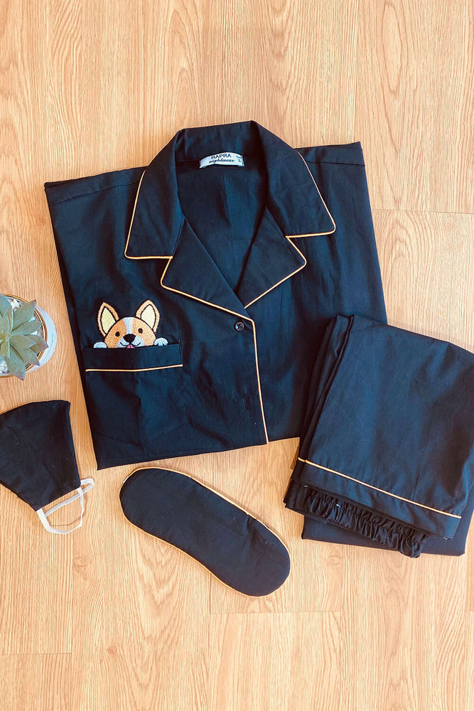 Load image into Gallery viewer, PEEK-A-BOO - TWINNING PAJAMA SET