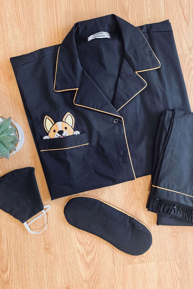 Load image into Gallery viewer, PEEK-A-BOO - TWINNING PAJAMA SET