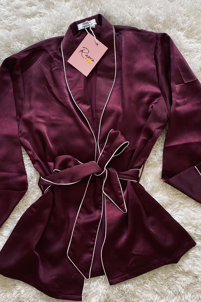 Load image into Gallery viewer, Luxe Satin Robe Set