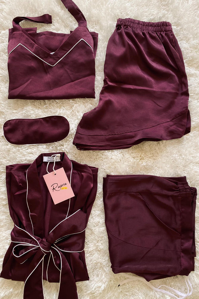 Load image into Gallery viewer, Luxe Satin Robe Set