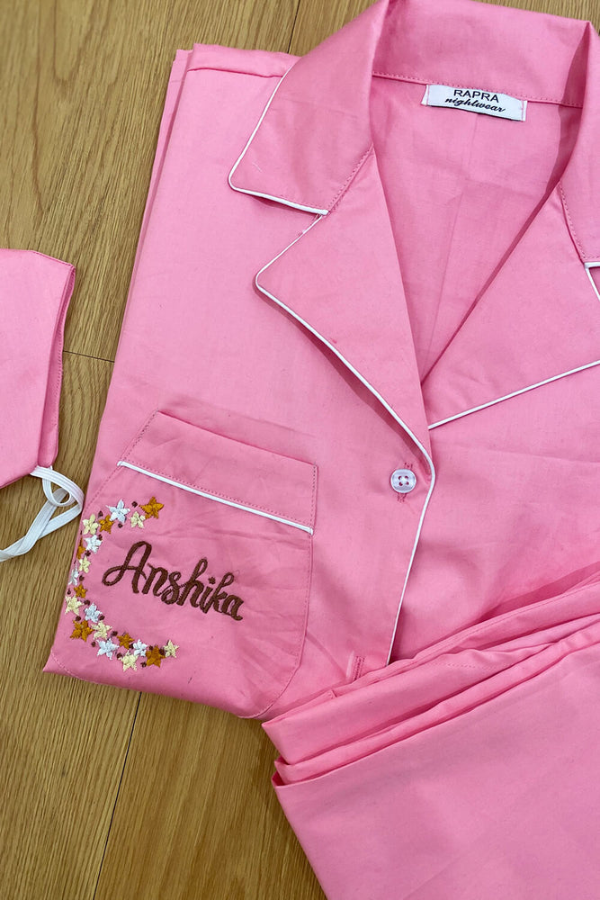 Load image into Gallery viewer, A STAR IS BORN: CUSTOMISED SET - TWINNING PAJAMA SET