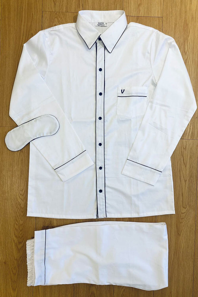 Load image into Gallery viewer, CUSTOMISED SHIRT COLLAR COTTON - WHITE