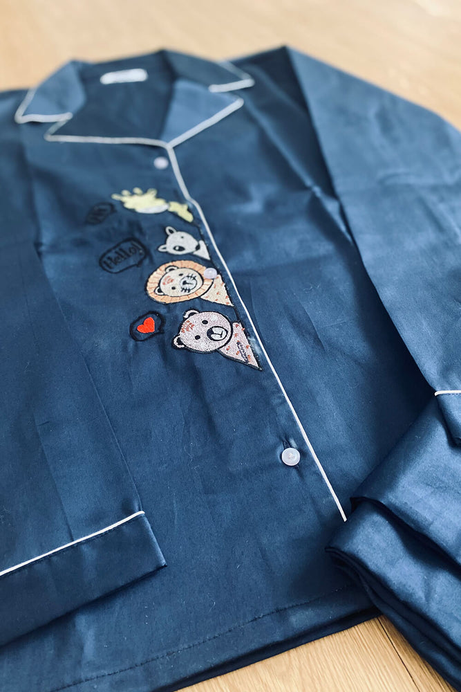 Load image into Gallery viewer, HELLO! HI! - NAVY BLUE - MINI