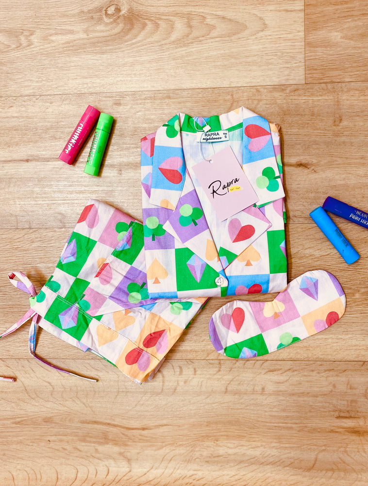 Load image into Gallery viewer, SPADE - TWINNING PAJAMA SET