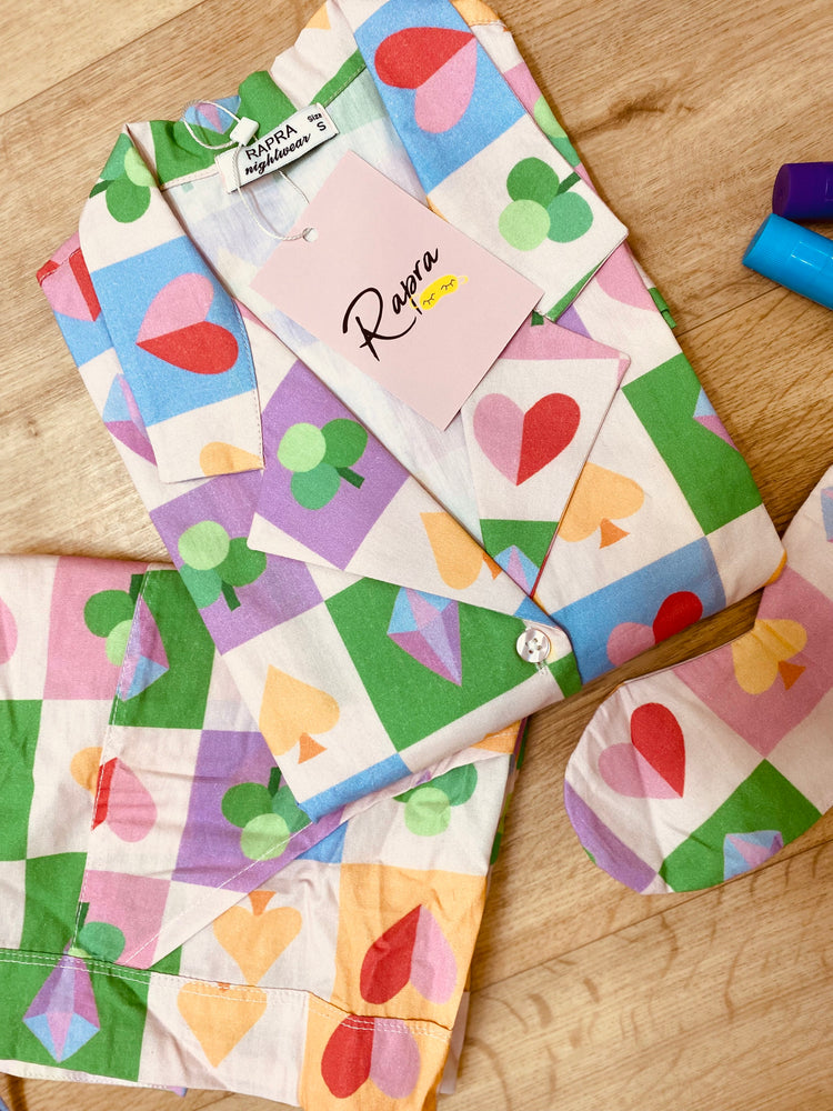 Load image into Gallery viewer, SPADE - TWINNING PAJAMA SET