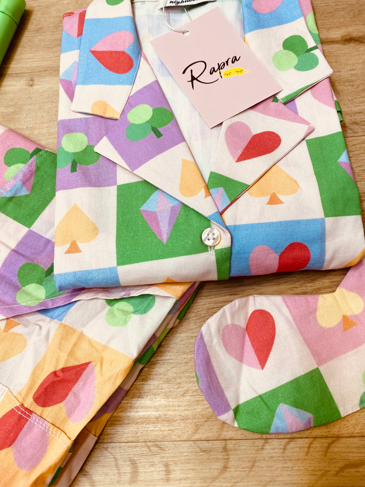 Load image into Gallery viewer, SPADE - TWINNING PAJAMA SET