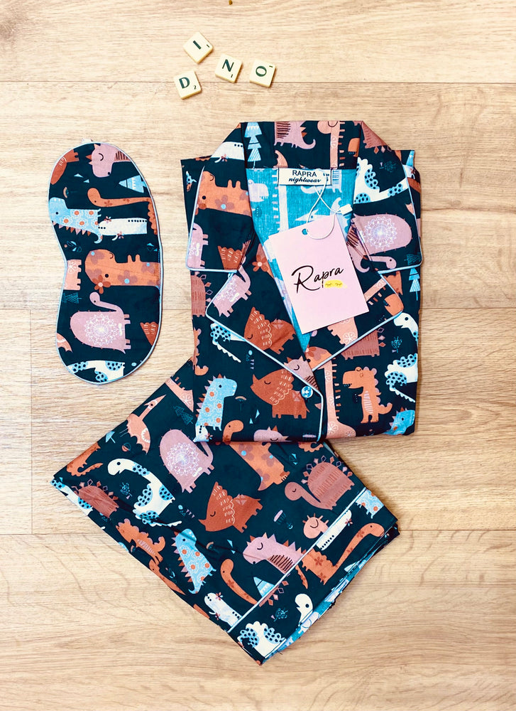 Load image into Gallery viewer, GODZILLA - TWINNING PAJAMA SET