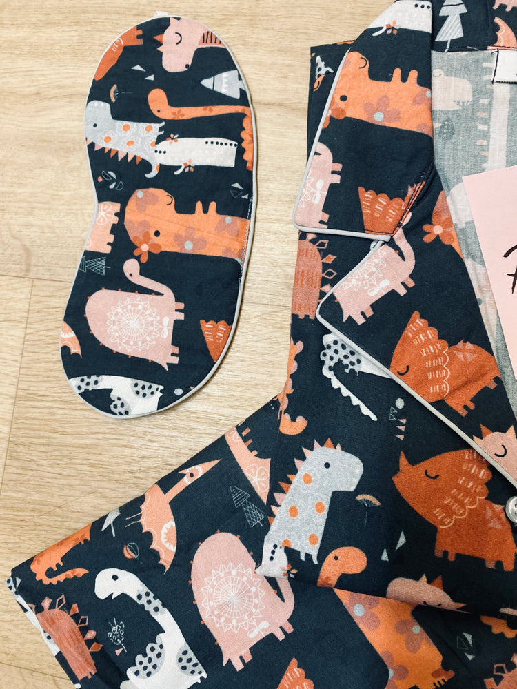 Load image into Gallery viewer, GODZILLA - TWINNING PAJAMA SET