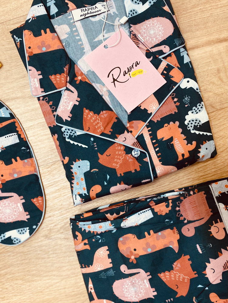 Load image into Gallery viewer, GODZILLA - TWINNING PAJAMA SET