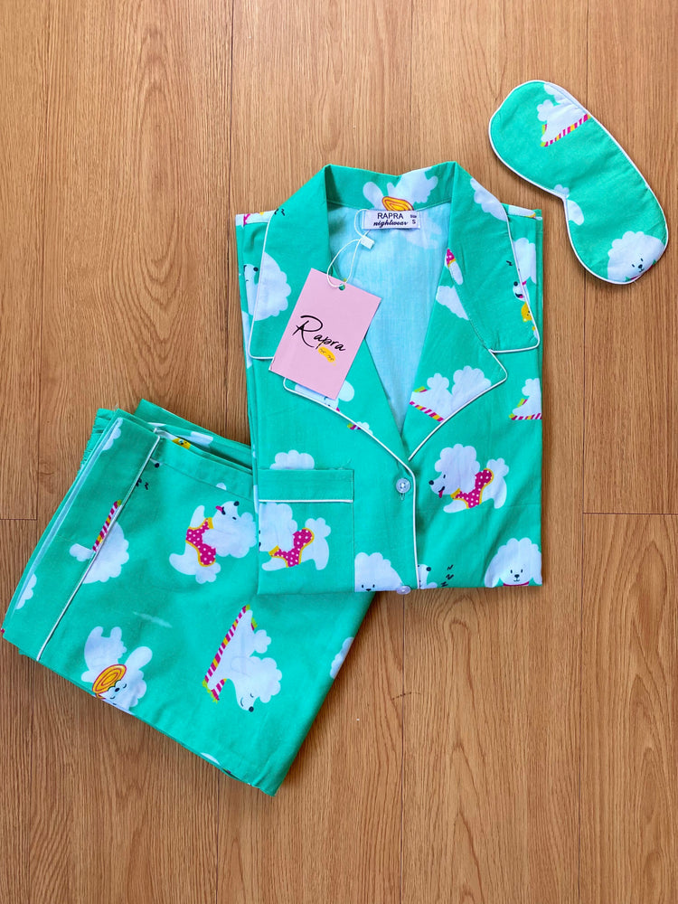 Load image into Gallery viewer, SHOW DOG - TWINNING PAJAMA SET