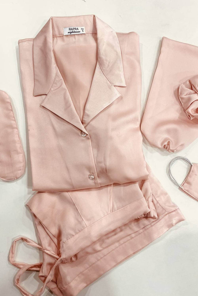 Load image into Gallery viewer, LUXE SATIN COMPLETE SET WITH ACCESSORIES