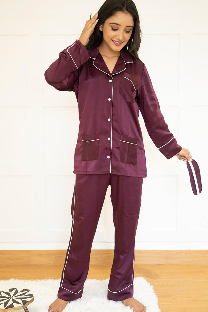 Load image into Gallery viewer, WINE LUXE SATIN