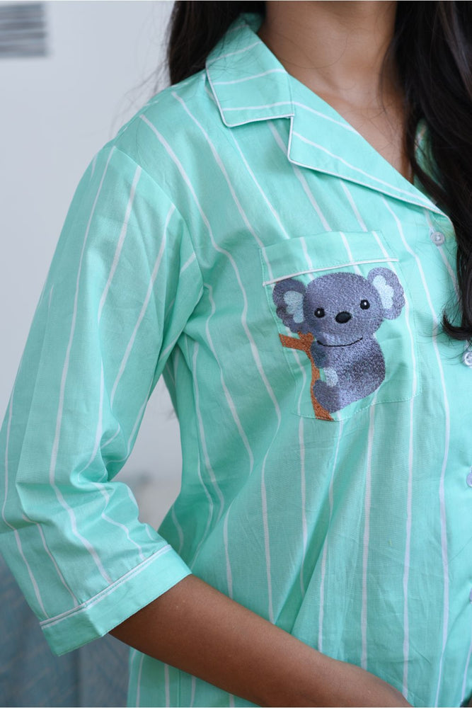 Load image into Gallery viewer, KOALA - TWINNING PAJAMA SET
