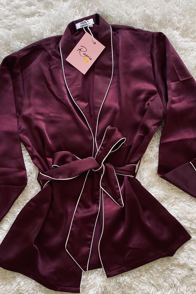 Load image into Gallery viewer, Luxe Satin Robe Set
