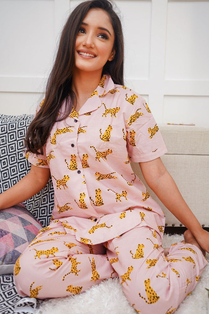 Load image into Gallery viewer, TIGRESS - TWINNING PAJAMA SET
