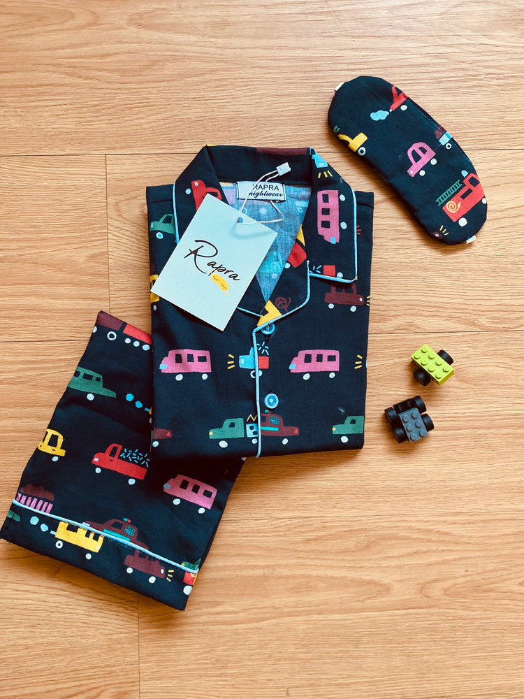 Load image into Gallery viewer, BABY TRUCK - TWINNING PAJAMA SET
